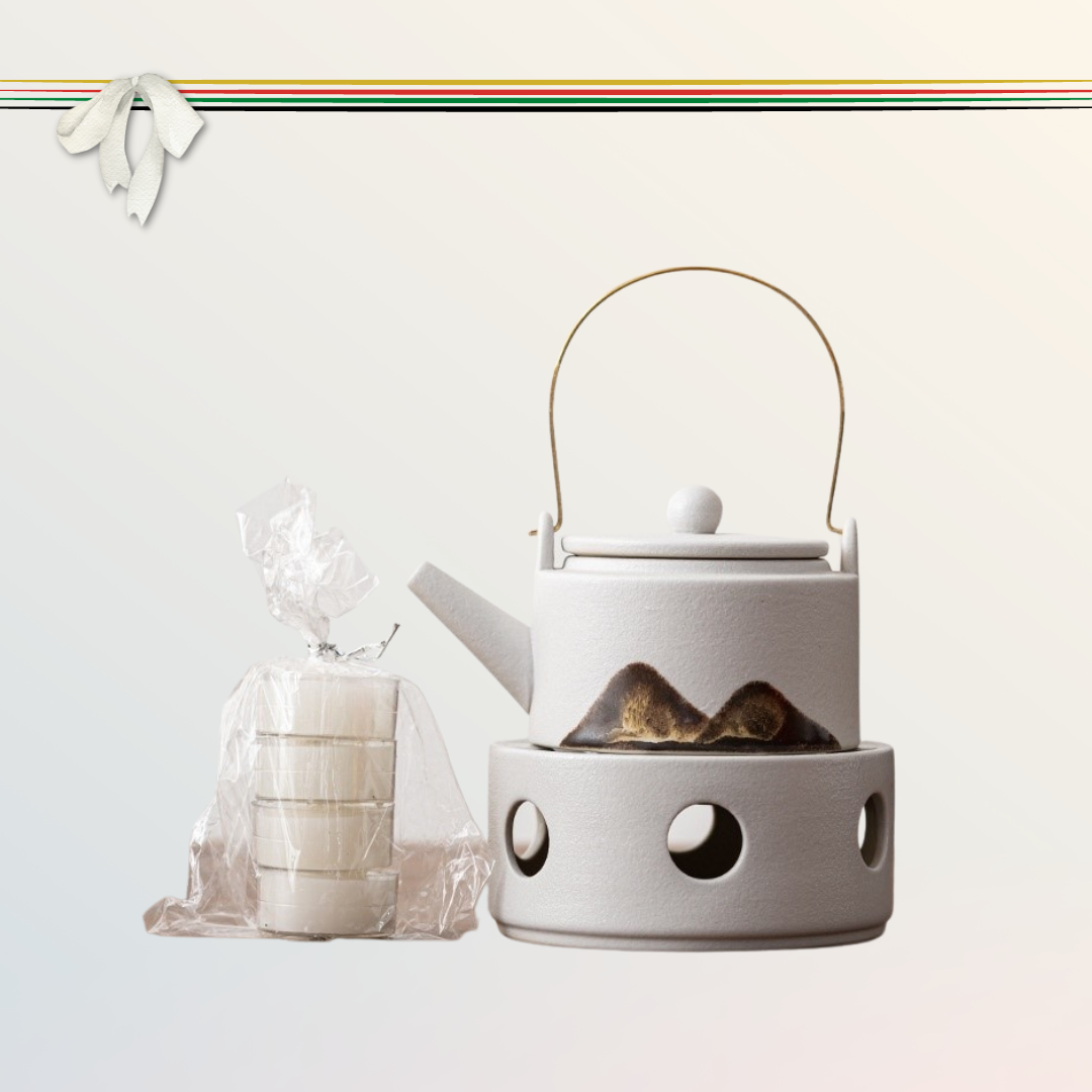 "Tea Lovers" Collection. Japanese style Tea stove set with Furnace - Orchid Smart Shop